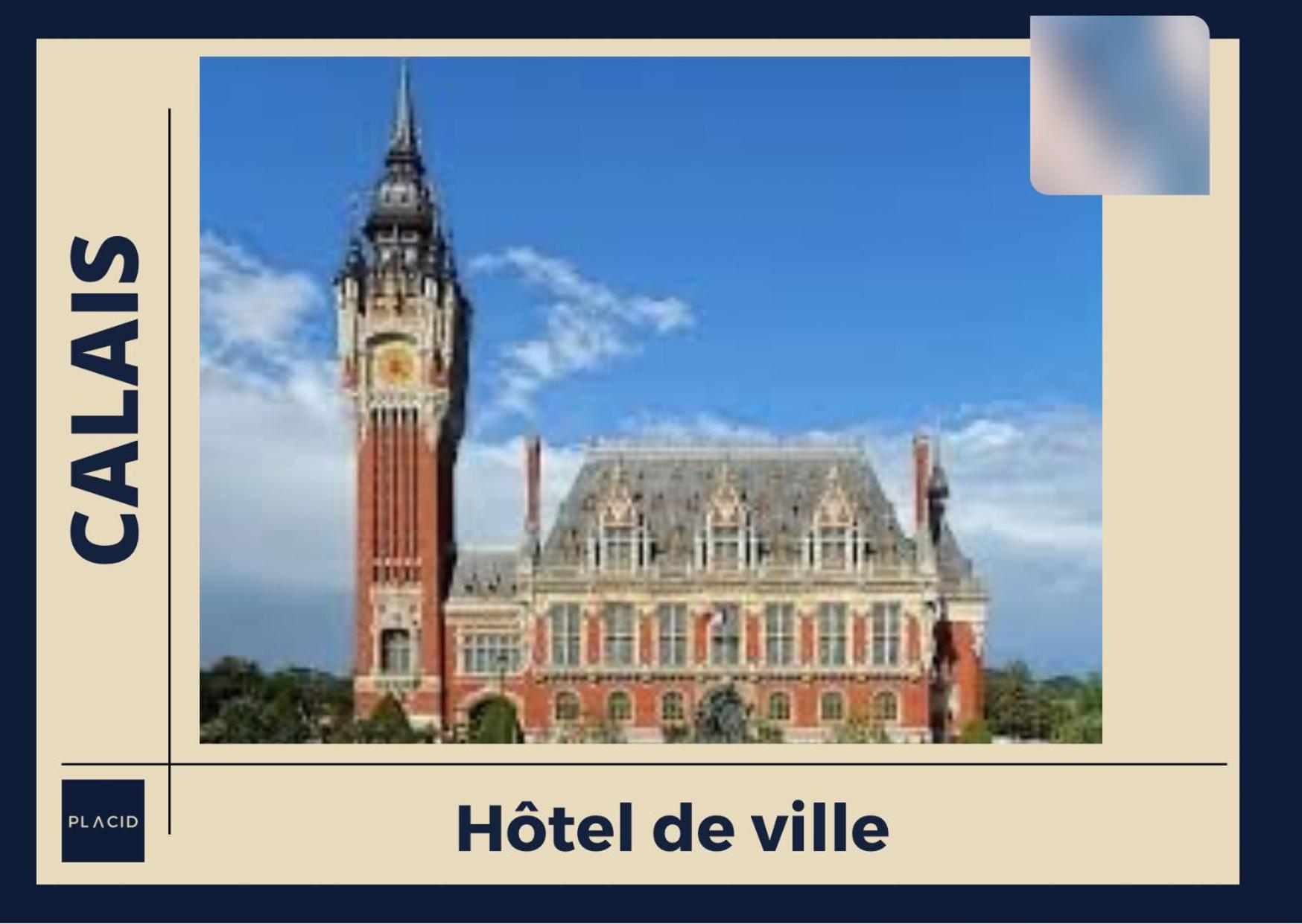 * Le Droma D'Or * Appartement Confort * Centre-Ville Calais Eksteriør billede